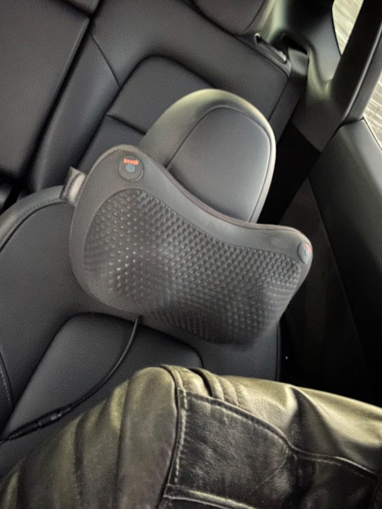 Great for back and neck. The three rotating heads are much better than the usual two found on most massagers. Perfect for relaxing tight muscles. Very happy and well worth the price. Mr Yakub Abuja⭐⭐⭐⭐⭐