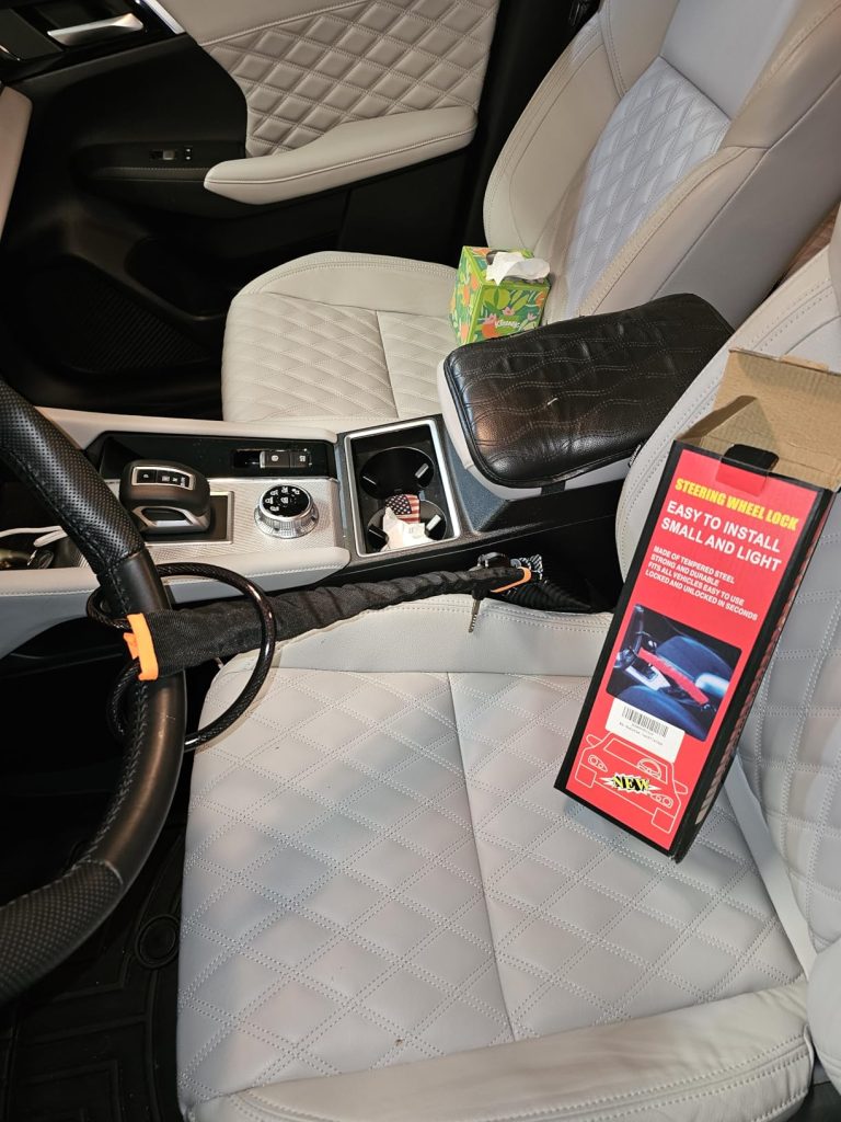 This is a great added security item to help avoid vehicle theft. I bought two and they fit well in both of our cars. Yes, I would recommend this security item as it is well made and comes with 3 keys. Mr Adebayo Lagos state ⭐⭐⭐⭐⭐